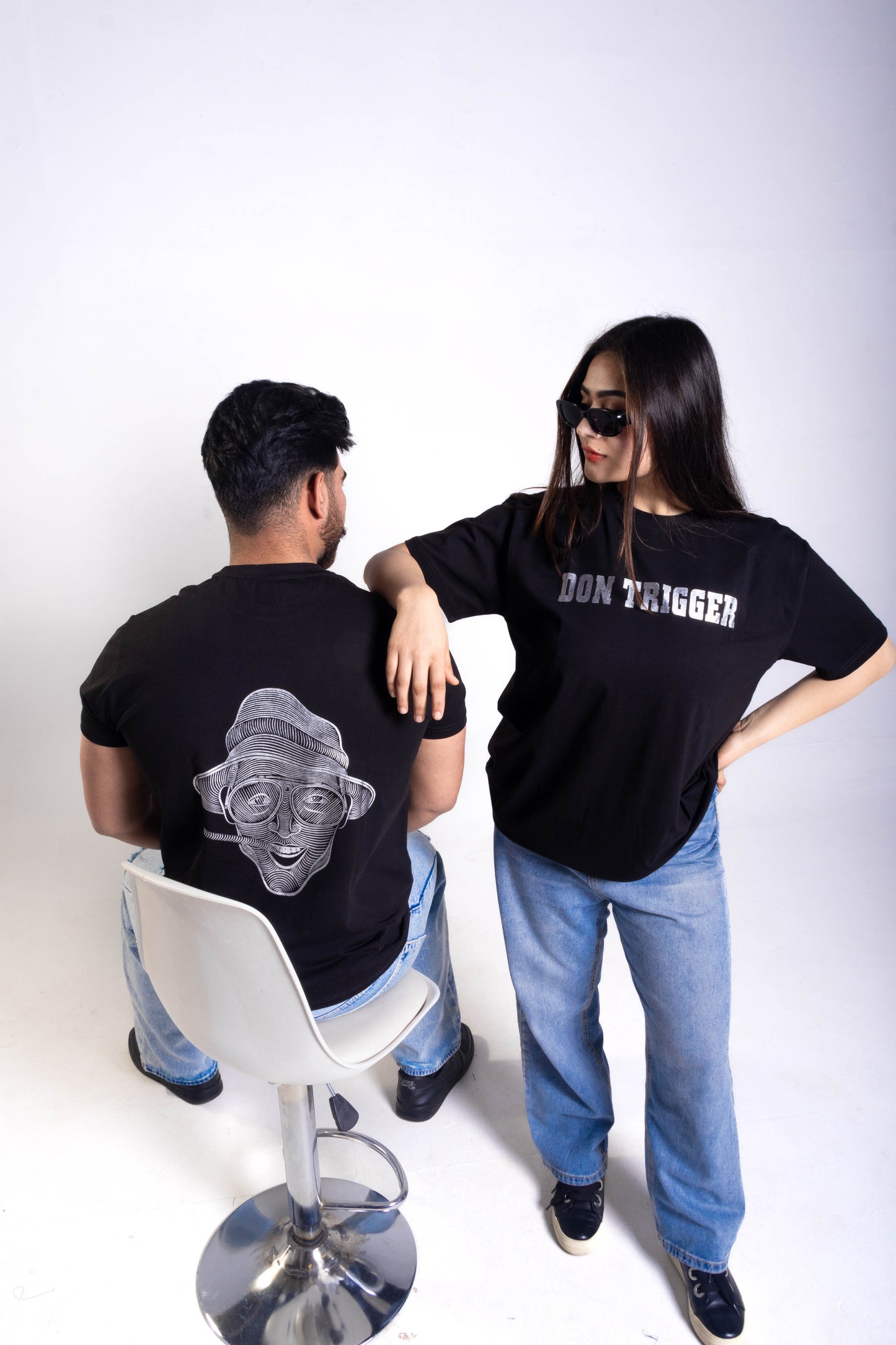 Abstract Gaze Tee