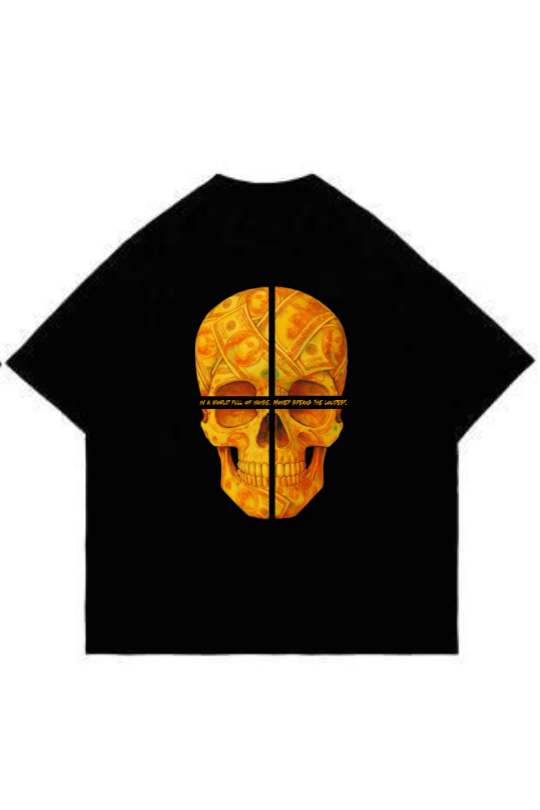 THE GOLDEN SKULL SYNDICATE TEE (BLACK)