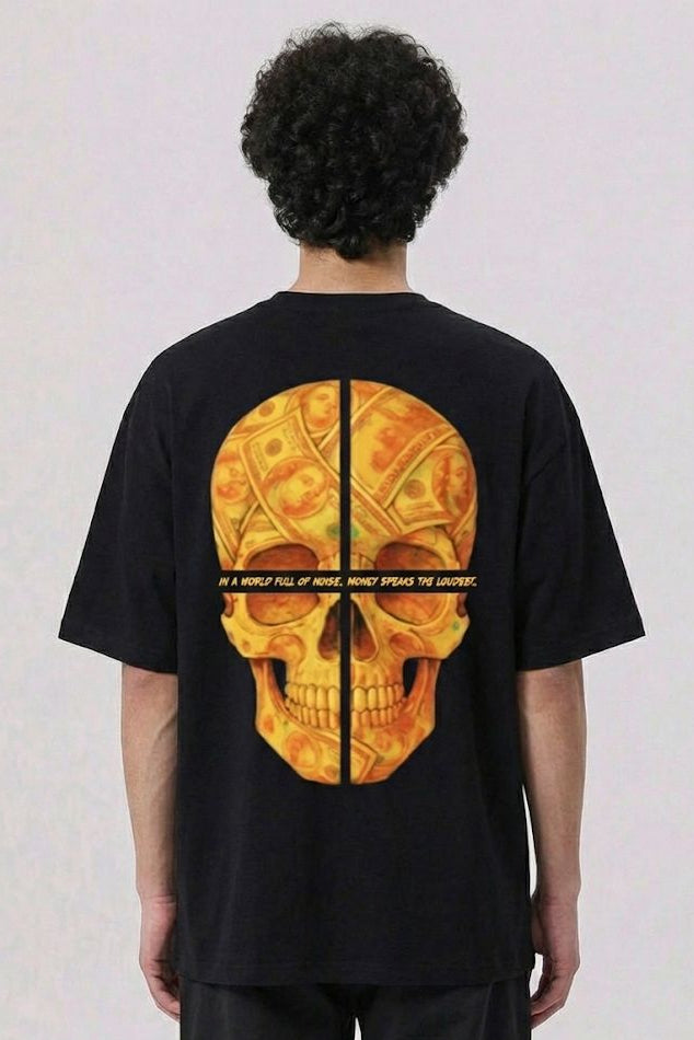 THE GOLDEN SKULL SYNDICATE TEE (BLACK)